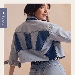 Marine Layer Ray Denim Jacket- Medium Wash